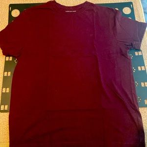American Eagle Maroon Size XL Short Sleeve Tee!!!